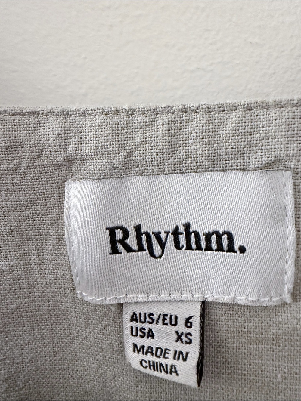 Rhythm Verona Jumpsuit Linen blend Overalls sage green XS - Picture 4 of 7